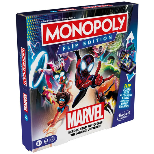 Marvel Monopoly Flip Edition Board Game