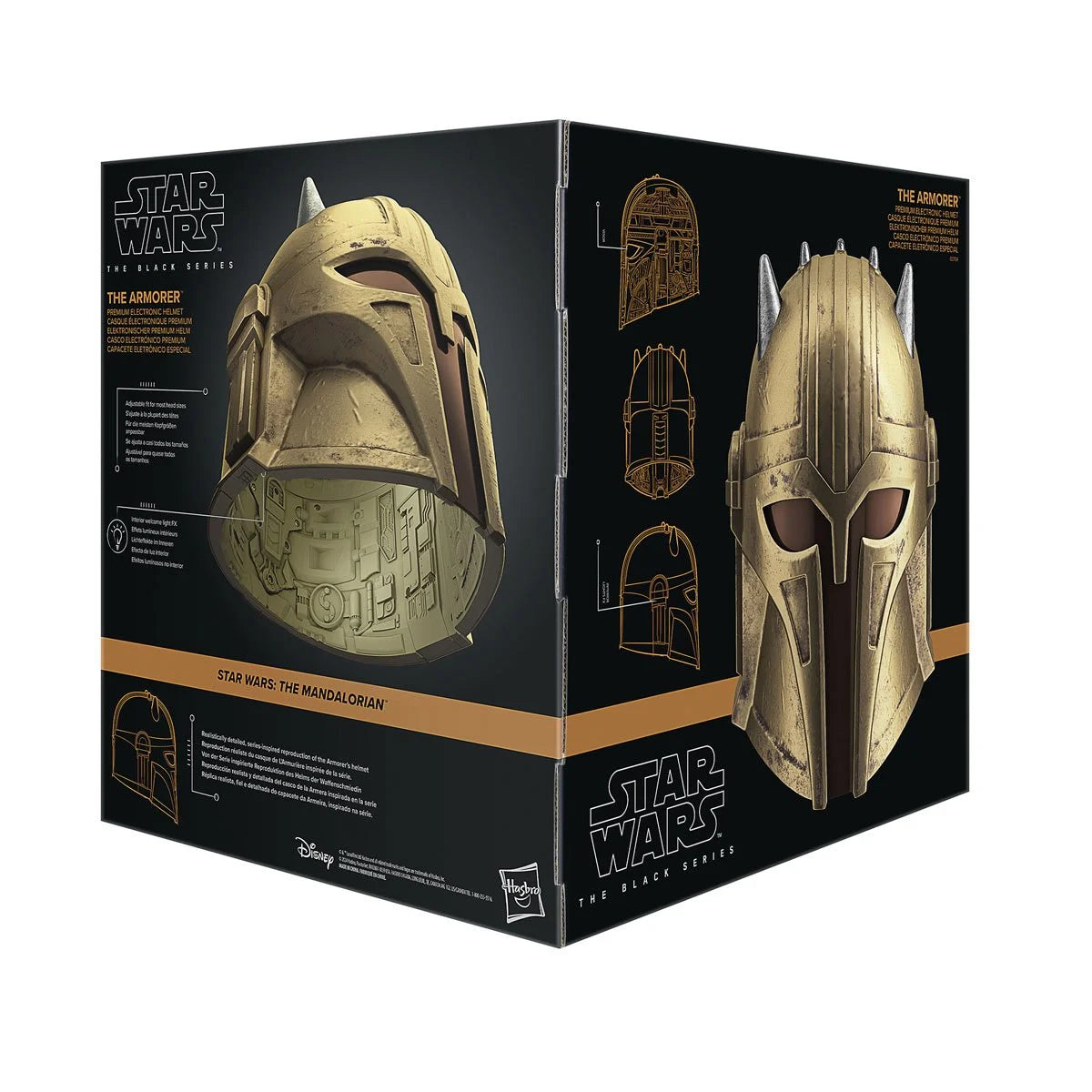 Star Wars The Black Series The Armorer Premium Electronic Helmet