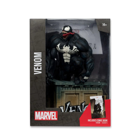 Marvel Wave 4 Venom #5 1:6 Scale Posed Figure with Scene and Comic