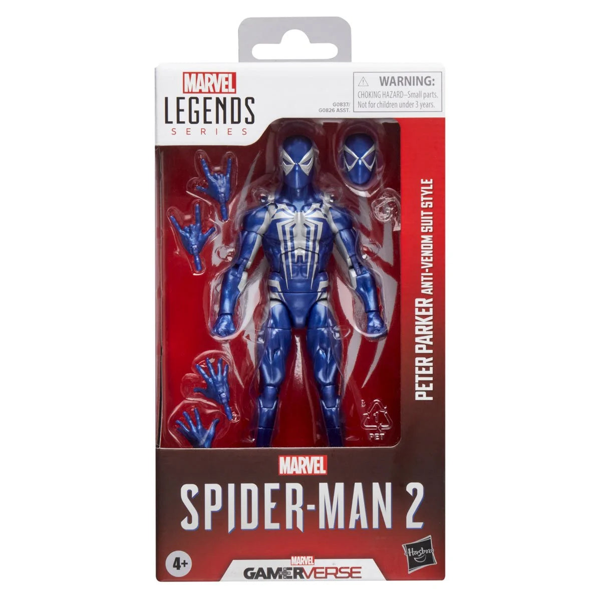 **PREORDER** Marvel Legends: Marvel Spider-Man 2 Gamerverse Peter Parker Anti-Venom Suit Style 6-Inch Action Figure
