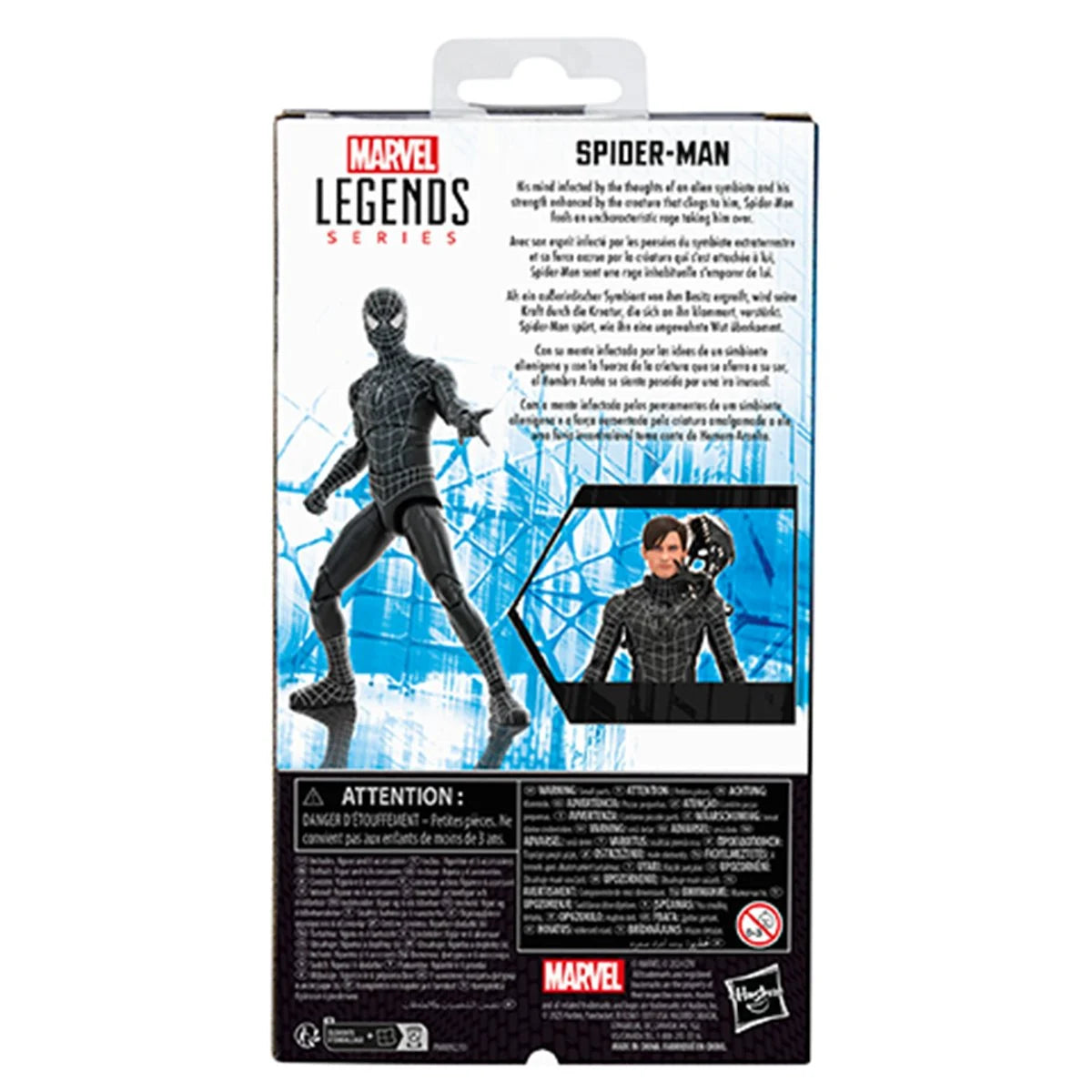 Marvel Legends: Spider-Man 3 Spider-Man Symbiote Suit 6-Inch Action Figure