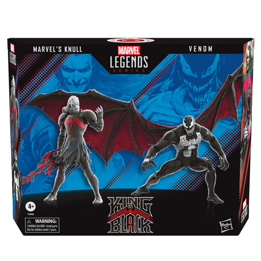 Marvel Legends: 60th Anniversary King in Black Knull and Venom 2-Pack 15cm Action Figures