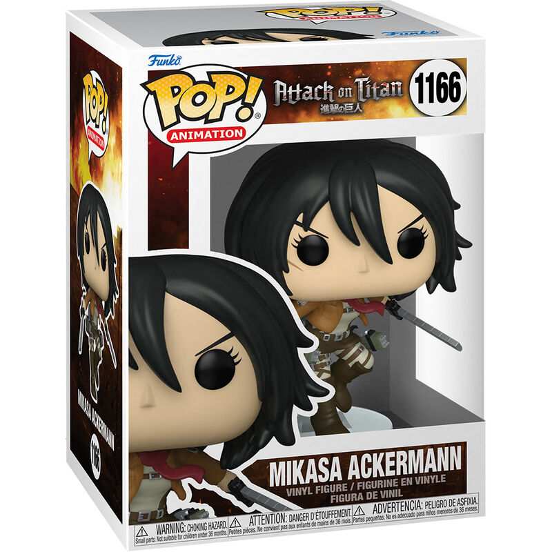 **PREORDER** Attack on Titan Mikasa Ackermann Funko Pop! Vinyl Figure #1166