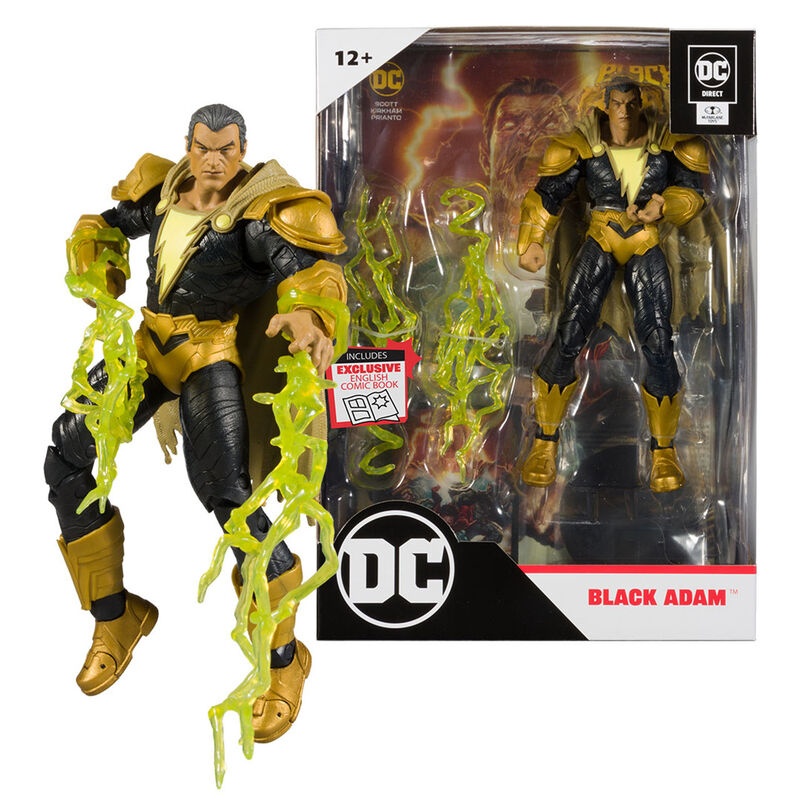 DC Direct: Black Adam 7-Inch Action Figure with Comic