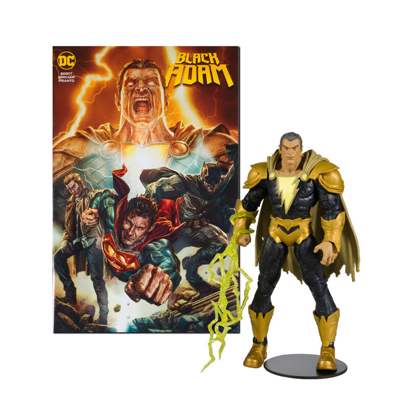 DC Direct: Black Adam 7-Inch Action Figure with Comic