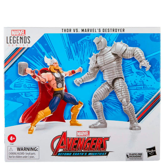 Marvel Legends: Avengers 60th Anniversary Thor vs Destroyer 6-Inch Action Figures