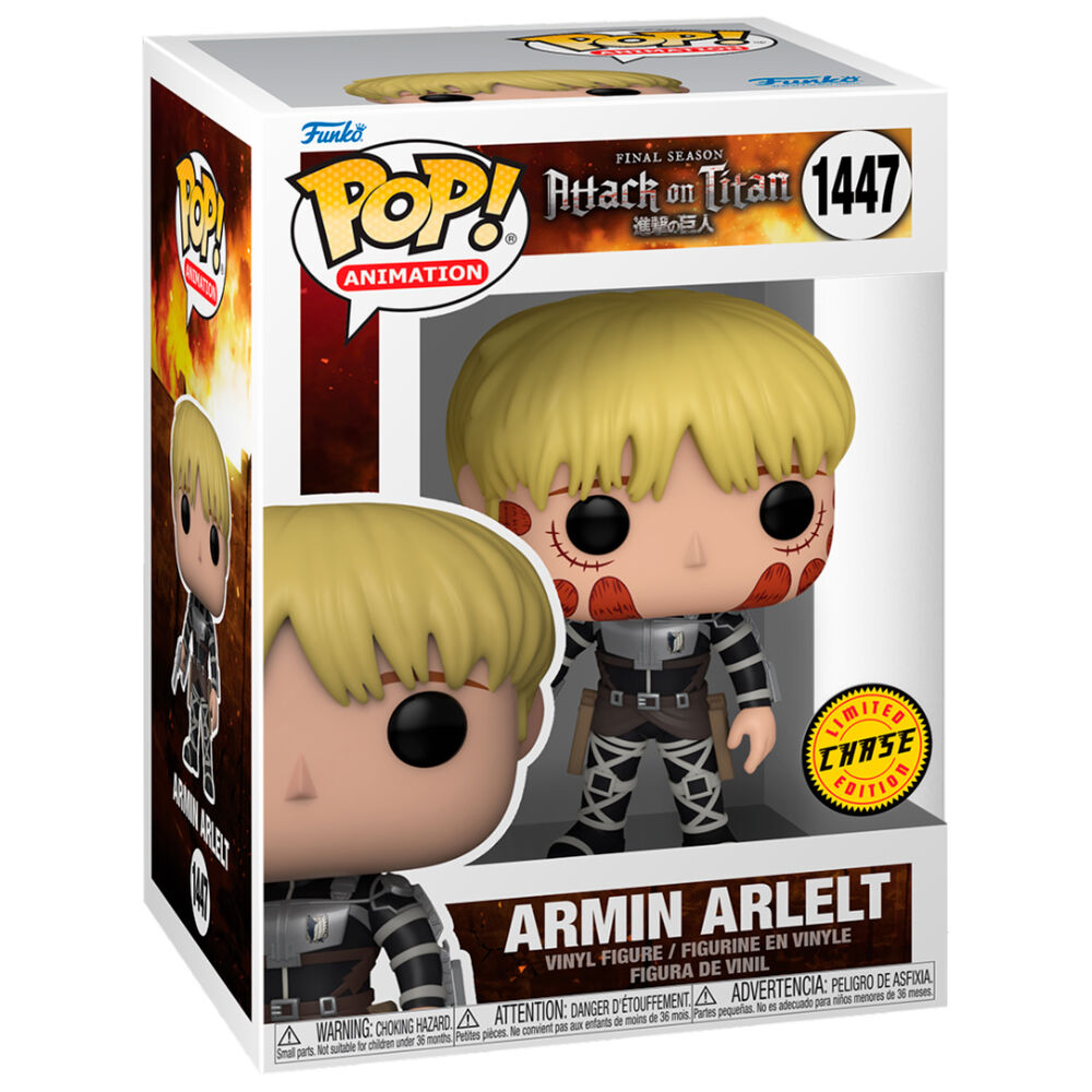 Attack on Titan Armin Arlelt Chase Funko Pop! Vinyl Figure #1447