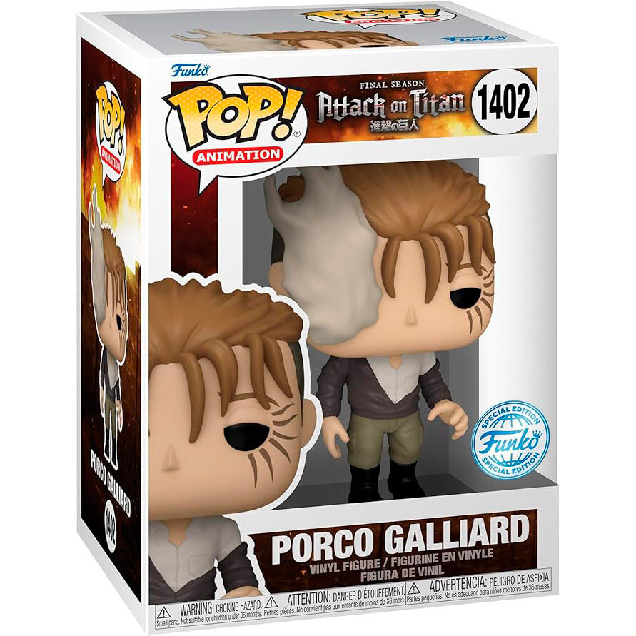 Attack on Titan Porco Galliard Funko Pop! Vinyl Figure #1402