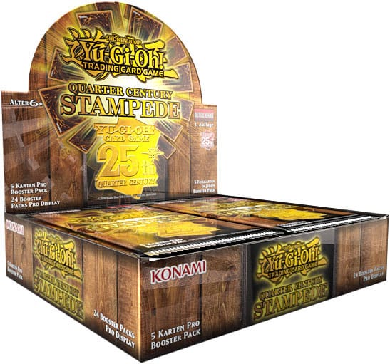Yu-Gi-Oh! TCG Quarter Century Stampede Booster Display (24)