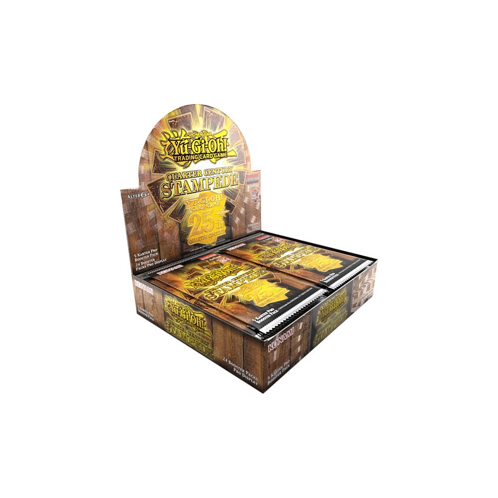 Yu-Gi-Oh! TCG Quarter Century Stampede Booster Display (24)
