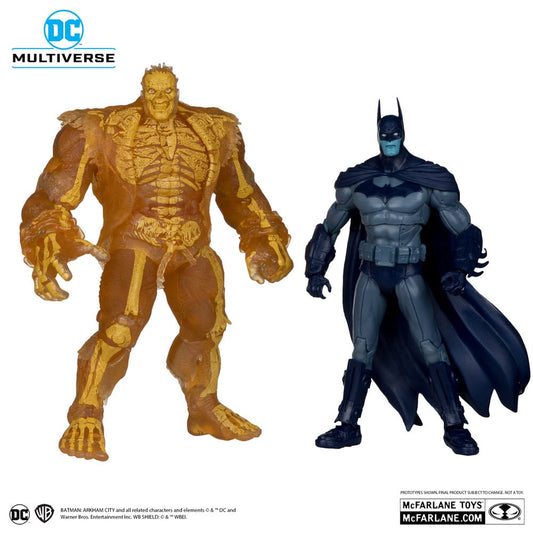 **PREORDER** Arham City DC Multiverse Action Figure 2-Pack Batman & Solomon Grundy (Gold Label) 18 cm