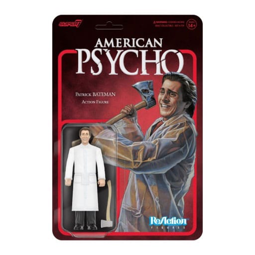 **PREORDER** American Psycho (2000) ReAction Action Figure Wave 01 Patrick Bateman (Raincoat) 10 cm